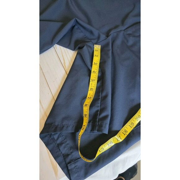 Fila Sport Golf Shorts Mens 38 Solid Blue Shorts Smooth Stretch 10 Inseam Preppy - Picture 7 of 7